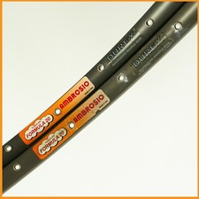 NOS AMBROSIO FORMULA 20 CRONO 28 FORI CERCHI CRONOMETRO BICI VINTAGE 700C 650C 26