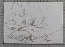 VECCHIO DISEGNO MATITA SU