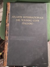 Atlante Internazionale 1928 TCI Touring Club Italiano - dimensioni cm. 50 x 34,5