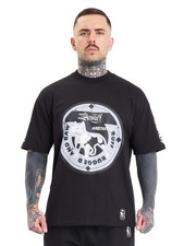 T-shirt Amstaff Dyster nera