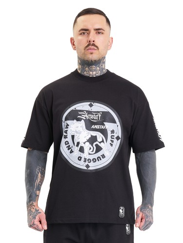 Shirt amstaff dyster nera - t-shirt,