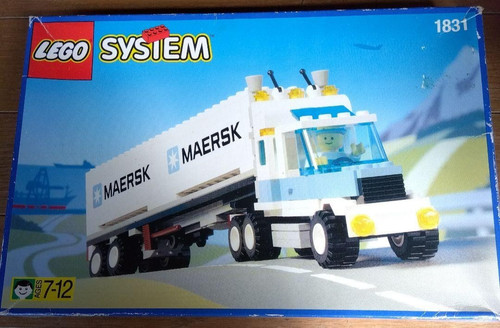 Lego 1831 town maersk line - maersk,