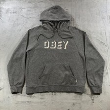 Obey Felpa con Cappuccio Uomo