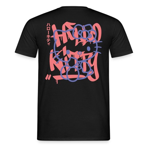 Shirt uomo hello kitty con - t-shirt,