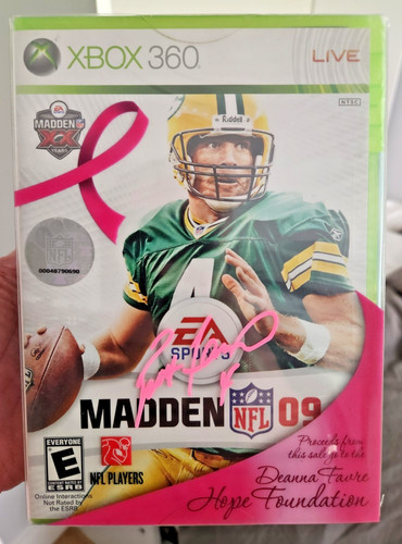 Brett favre firmato madden - favre, nfl