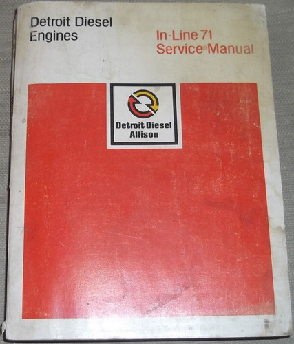 Detroit diesel line 271 - detroit, 71