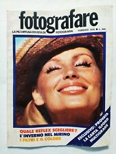 FOTOGRAFARE FEBBRAIO 2-1978 CARTA ILFORD MULTIGRADE - MULTIBLITZ RIVISTA