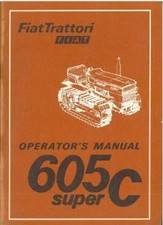 Fiat crawler trattore 605c - crawler,