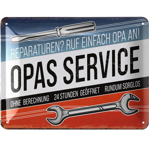 Targa latta retrò opas - latta,