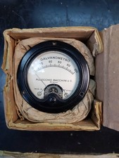 Galvanometro" prodotto da "Allocchio Bacchini & C." di Milano, modello "Mod. G"