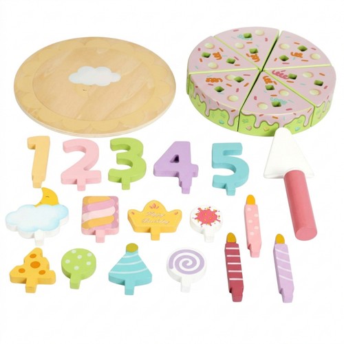 Set torta compleanno in - torta,
