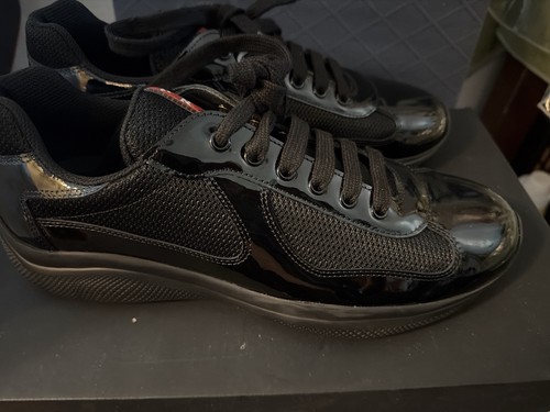 Black patent leather - prada, cup