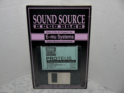 Proteus xr sound - 1/xr, source