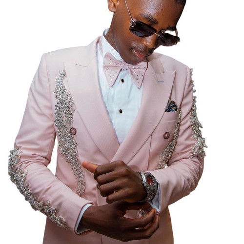 Abiti uomo pizzo appliques