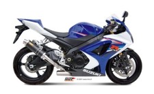 SCARICHI MIVV GP PER SUZUKI GSX-R 1000 2007 > 2008 CARBONIO 2 SLIP-ON