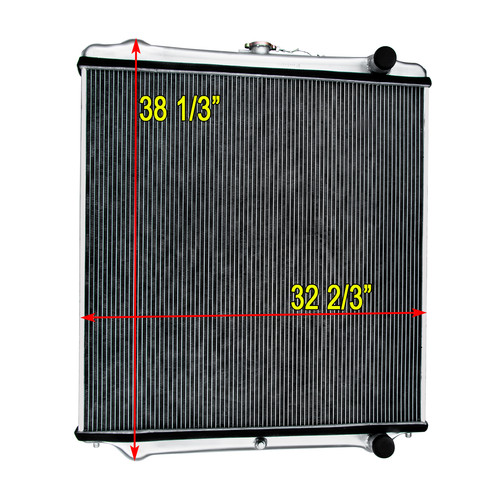 Radiatore serbatoio acqua per