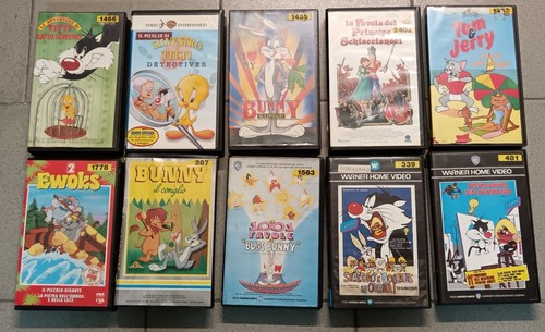 Vhs vintage cartoni animati - vintage,