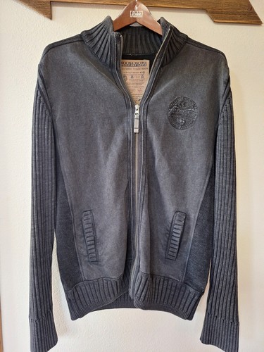 Napapijri mens black wash full - mens,