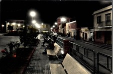 Cagliari Terralba di notte, Negozio Barbiere F. Grande  spedita