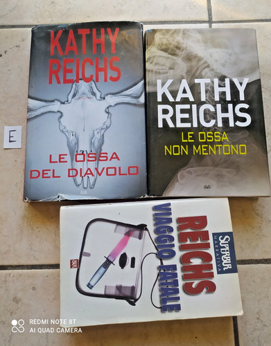 Lotto libri kathy reichs - reichs, le