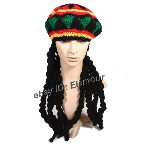 Cappello parrucca rasta - parrucca,