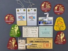 Lotto Pass Stampa F1 GP Argentina 1981 Rally WRC 1978 80 87 90 92 Motorsport 