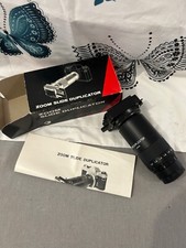 objectif, zoom slide