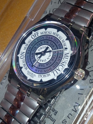 Swatch musicall 1995 salsa - swatch,