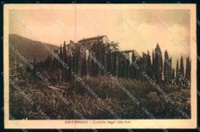 Arezzo Chitignano Castello Ubertini cartolina JK0552