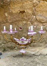Antico lampadario 6 punti luce