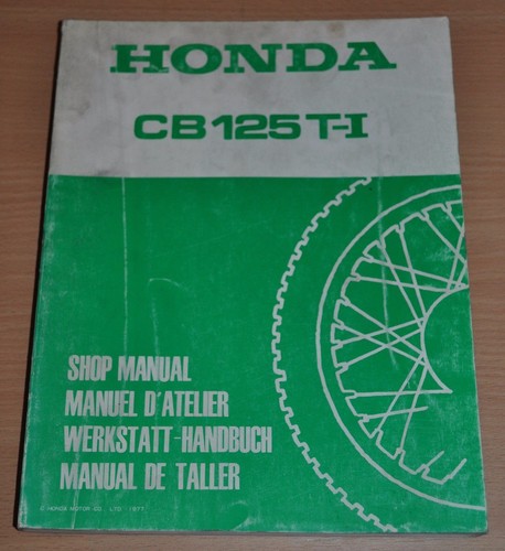 Honda 125 stand - stand, 1977