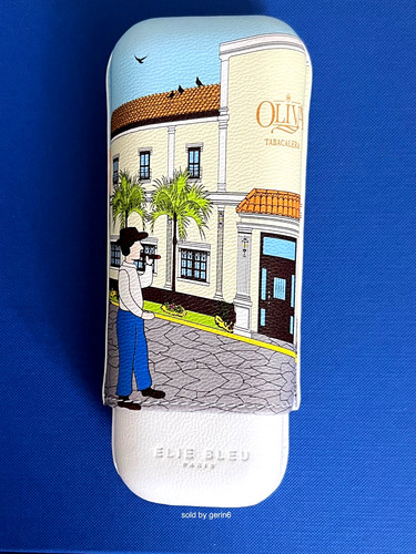 Elie bleu porta borsa - elie, doppia