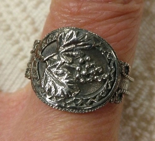 Anello vite in - in, argento