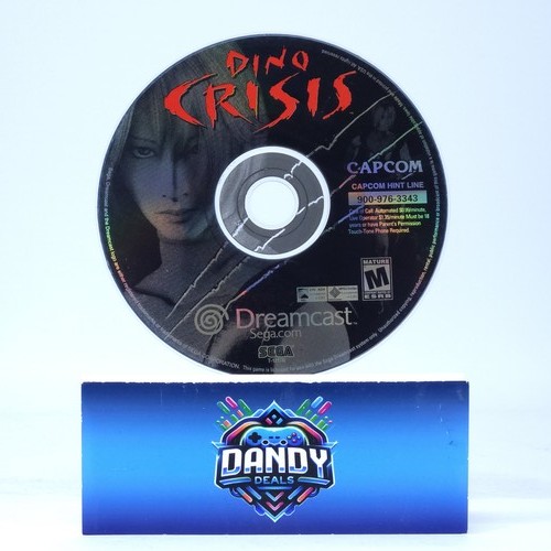 Dino crisis sega dreamcast - crisis,