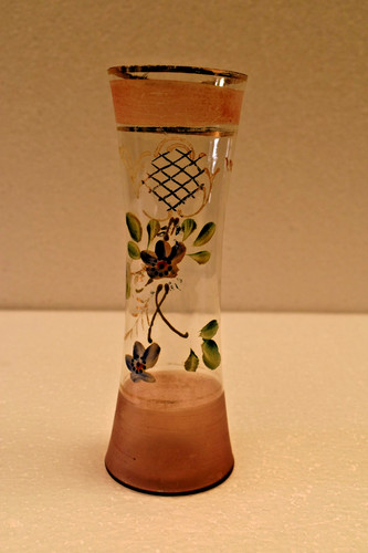 Vaso fiori vetro - vaso,