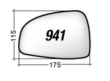Per Audi TT 2006-2015 Vetro di