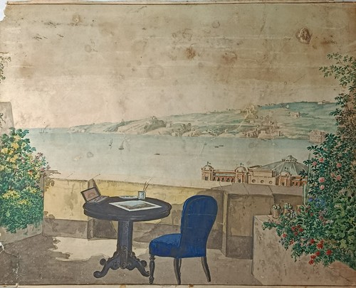 Disegno epoca colorato a - disegno,