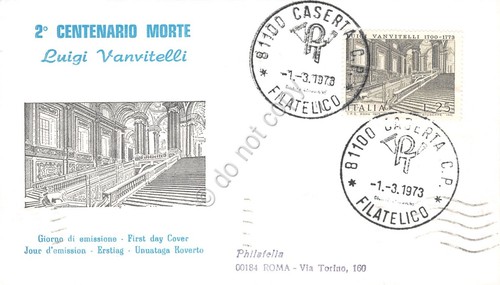 Fdc milvio italia 1973 - milvio,