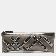 Pochette burberry grigio scuro - pochette,