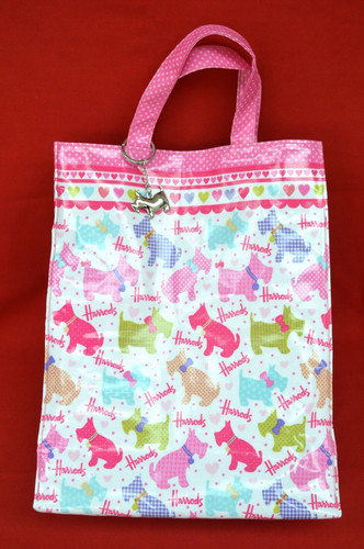 Harrods tote bag westie - harrods,