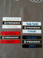 Lotto 4 rari adesivi vintage