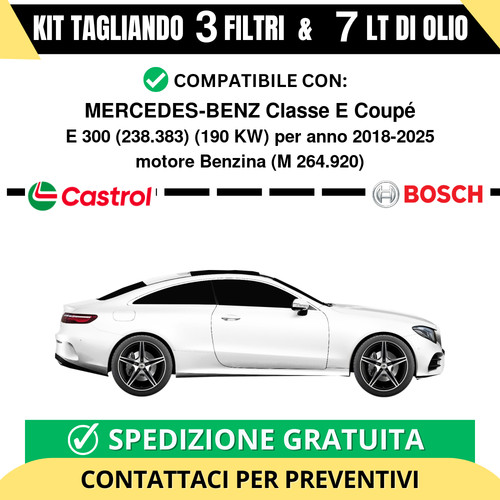 Tagliando per mercedes benz - tagliando,