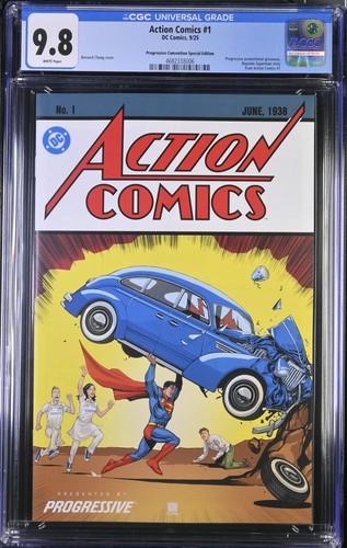 Action comics cgc 8 sdcc - #1,