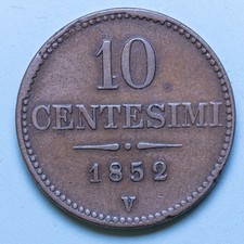 LOMBARDO VENETO 10 CENTESIMI