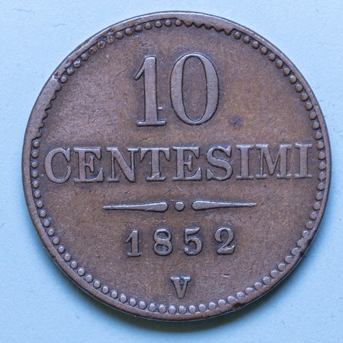 Lombardo veneto centesimi - veneto, 10