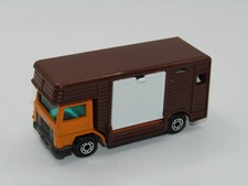 Matchbox Superfast n. 40 box cavalli cabina arancione porta bianca base nera come nuovo UB