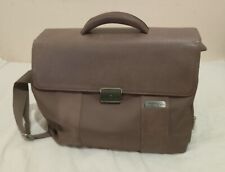 Borsa Samsonite in Pelle,Tela marrone