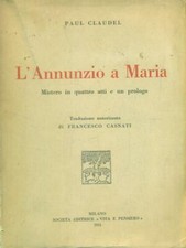 L'ANNUNZIO A MARIA CLAUDEL