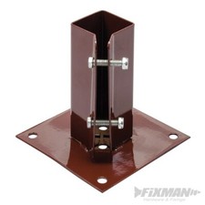 Supporto per pali quadrati in