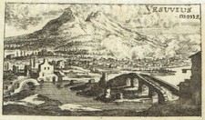 VESUVIO NAPOLI 1692 C. RIEGEL